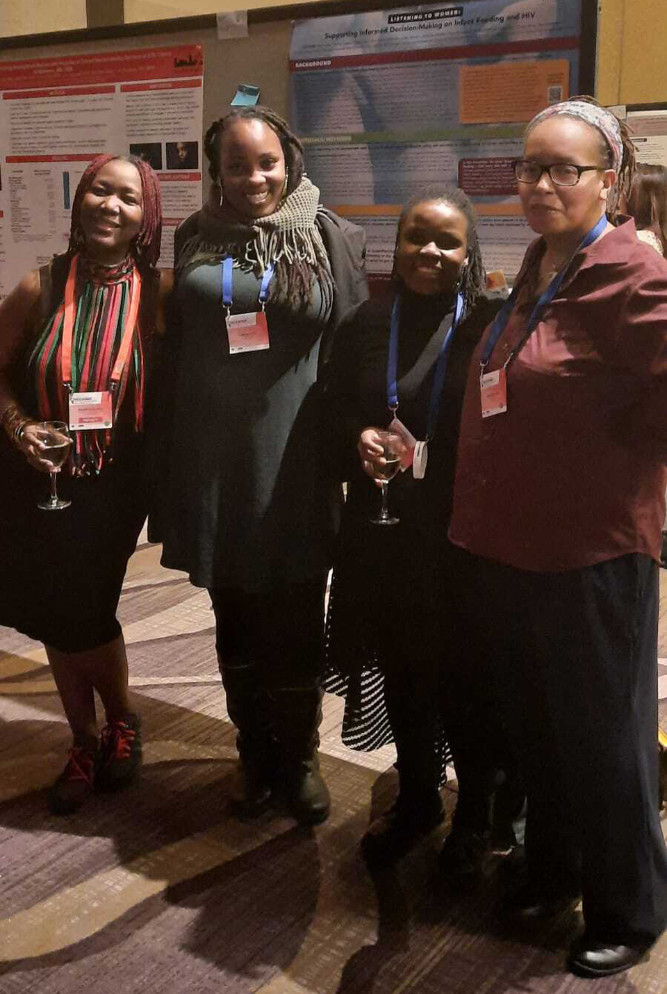 Angelina Namiba, Ciarra Covin, Bakita Kasadha, and Olivia G. Ford.