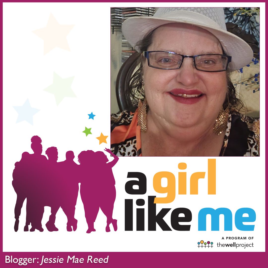 Blogger Jessie Mae Reed and logo for A Girl Like Me.