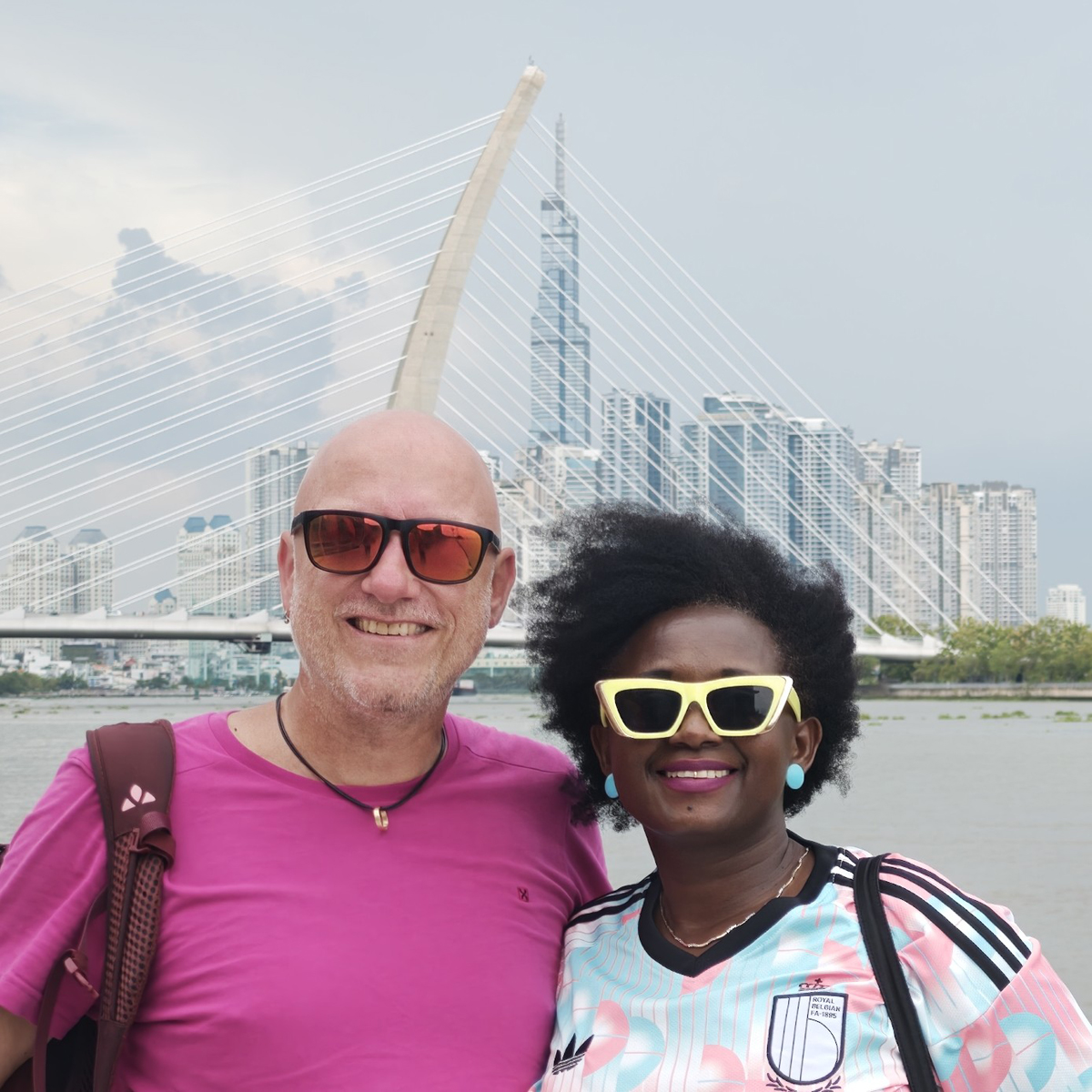 A Girl Like Me blogger HIVstigmafighter and her husband. 