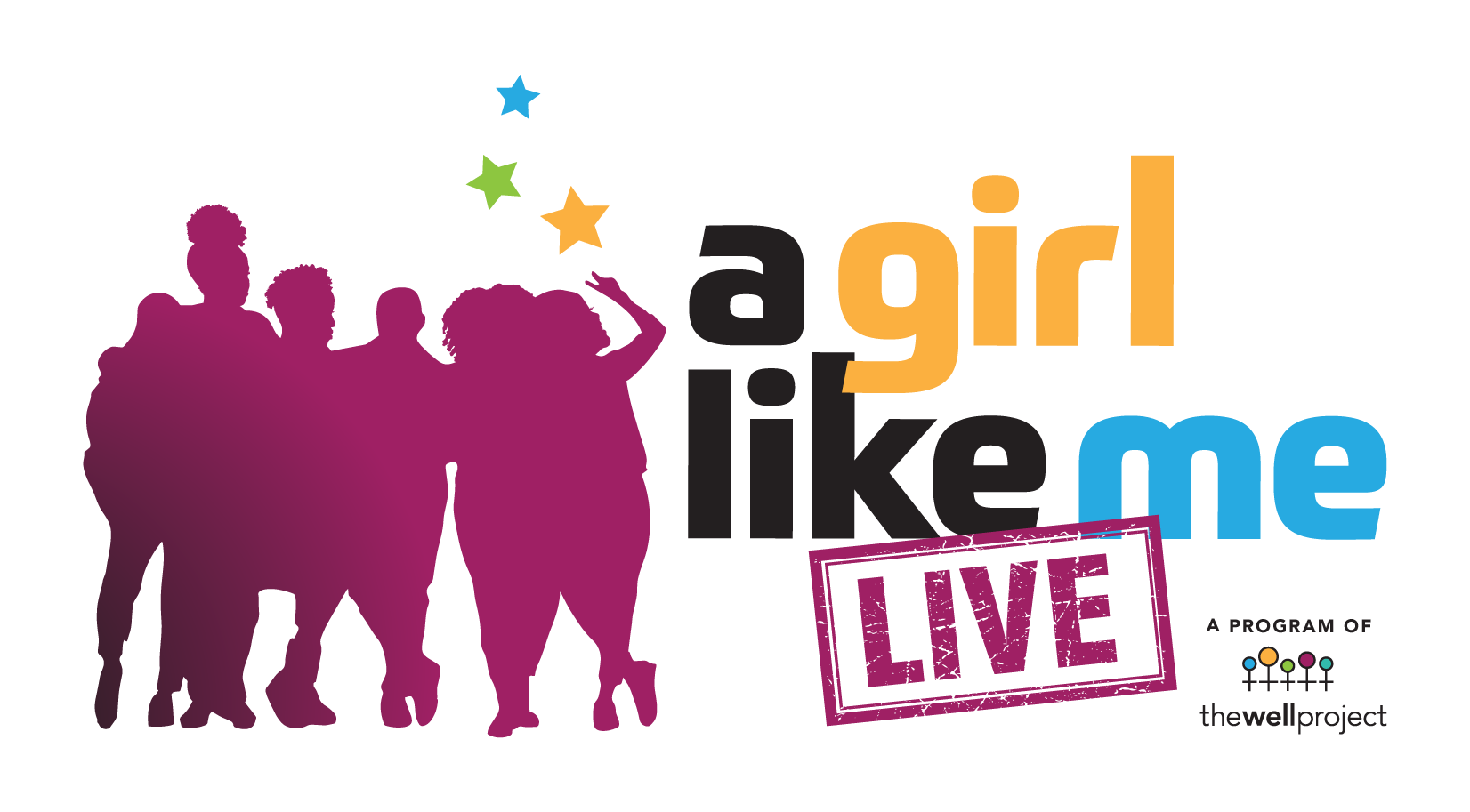 Logo for A Girl Like ME LIVE.