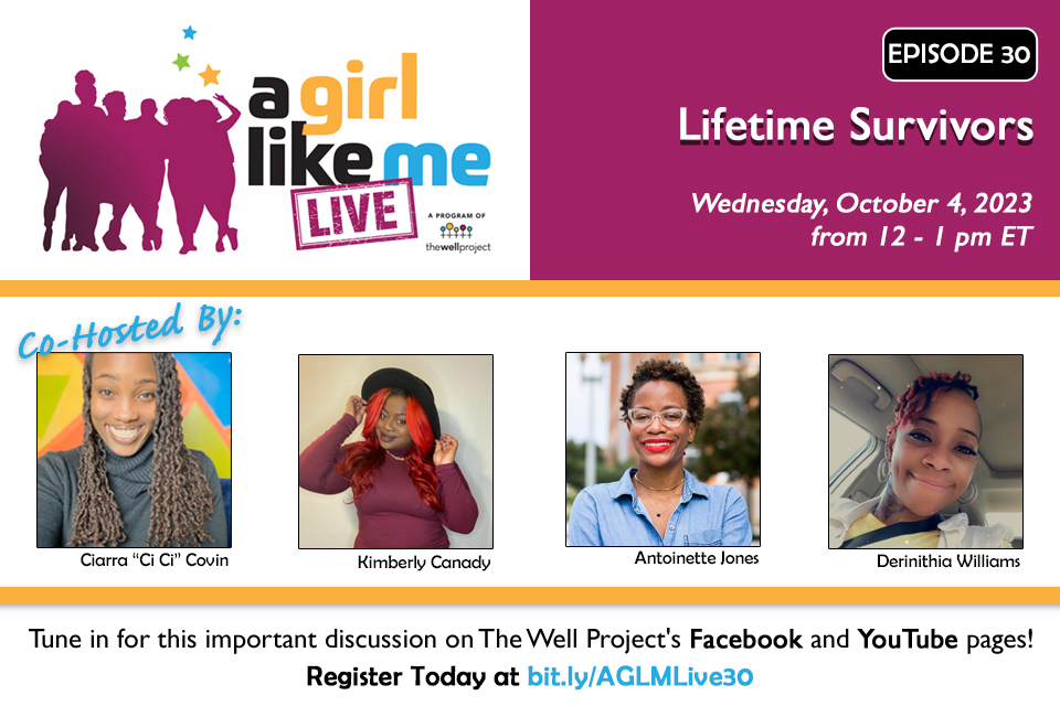 Headshots of A Girl Like Me co-hosts with details of event.