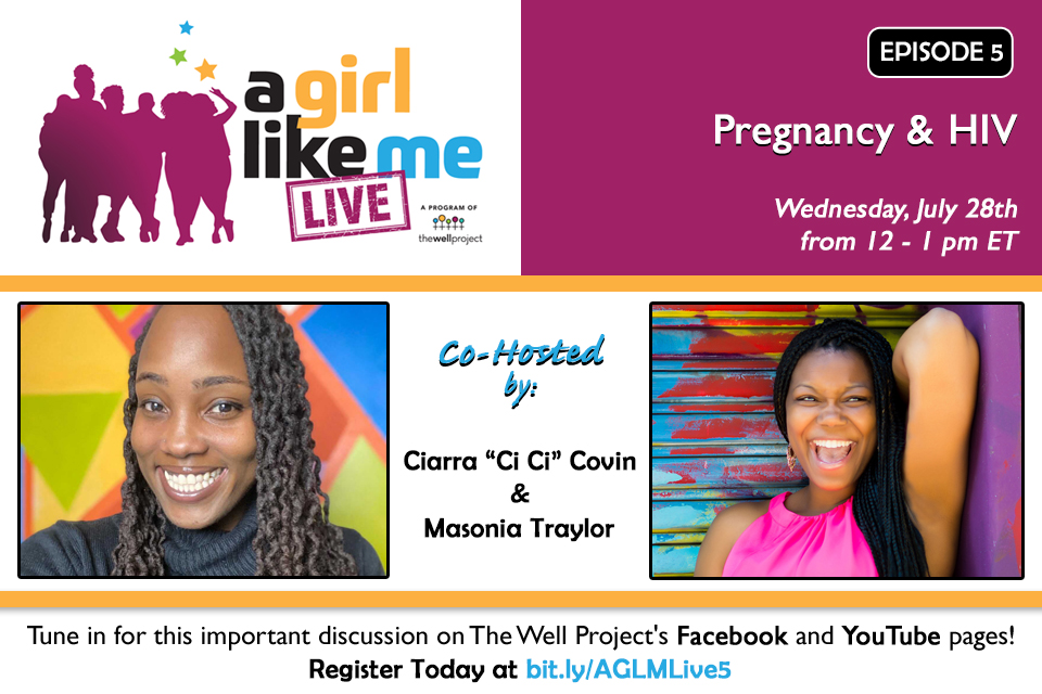 Ciarra "Ci Ci" Covin and Masonia Traylor, along with details for event.