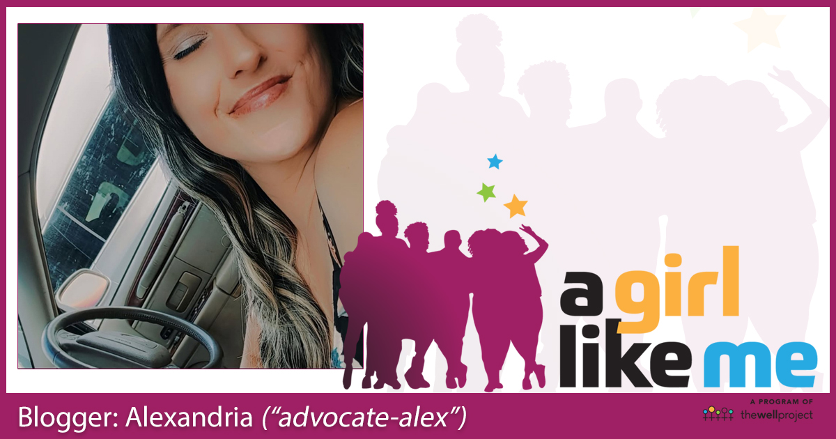 Blogger Alexandria and logo for A Girl Like Me.