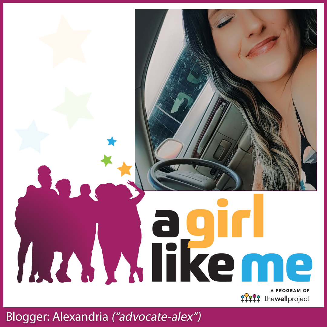 Blogger Alexandria and logo for A Girl Like Me.