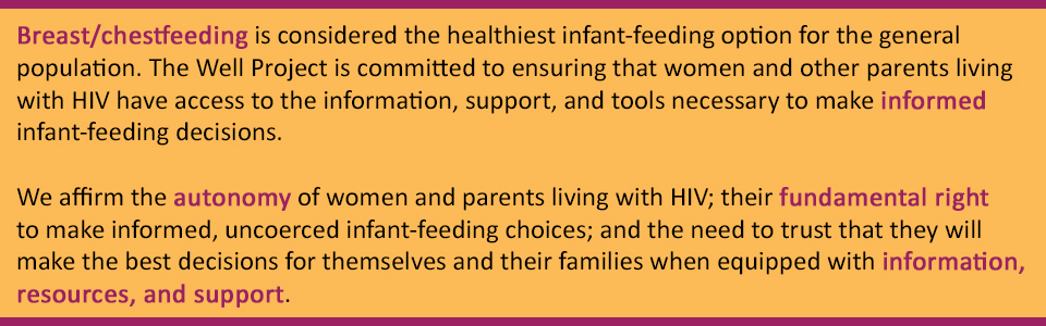 Why Are Parents Living With HIV Still Being Advised Not to Breastfeed?