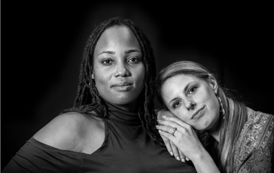 photo of two friends