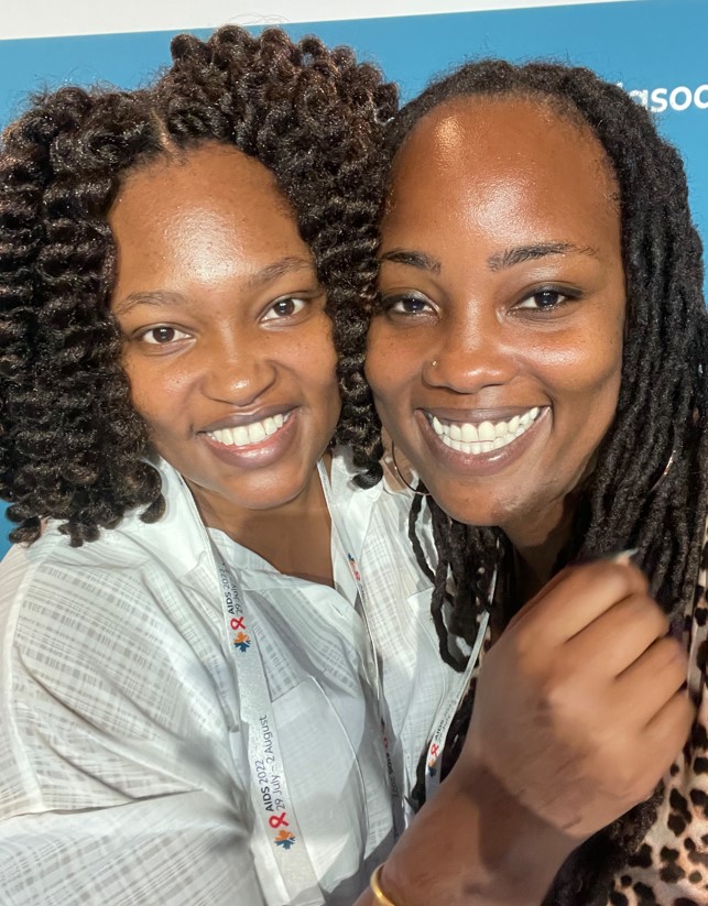 Ciarra &quot;Ci Ci&quot; Covin and Lucy Wanjiku Njenga