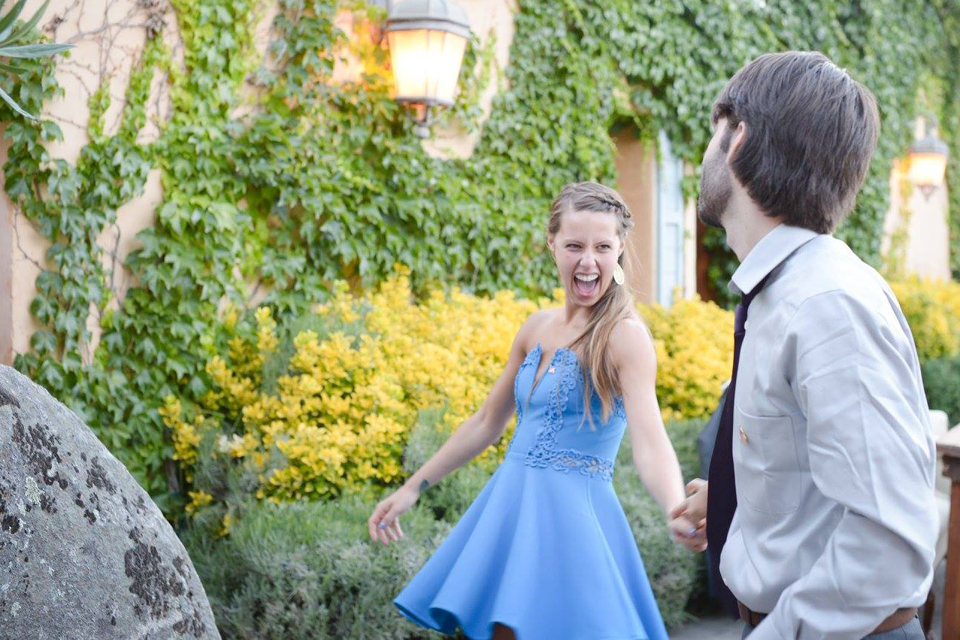 Heather and Rory, dancing.