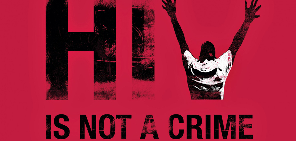 Logo for HIV Is Not a Crime V.