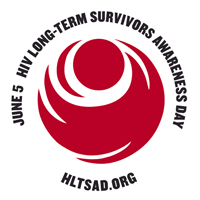 HIV Long-Term Survivors Awareness Day logo.