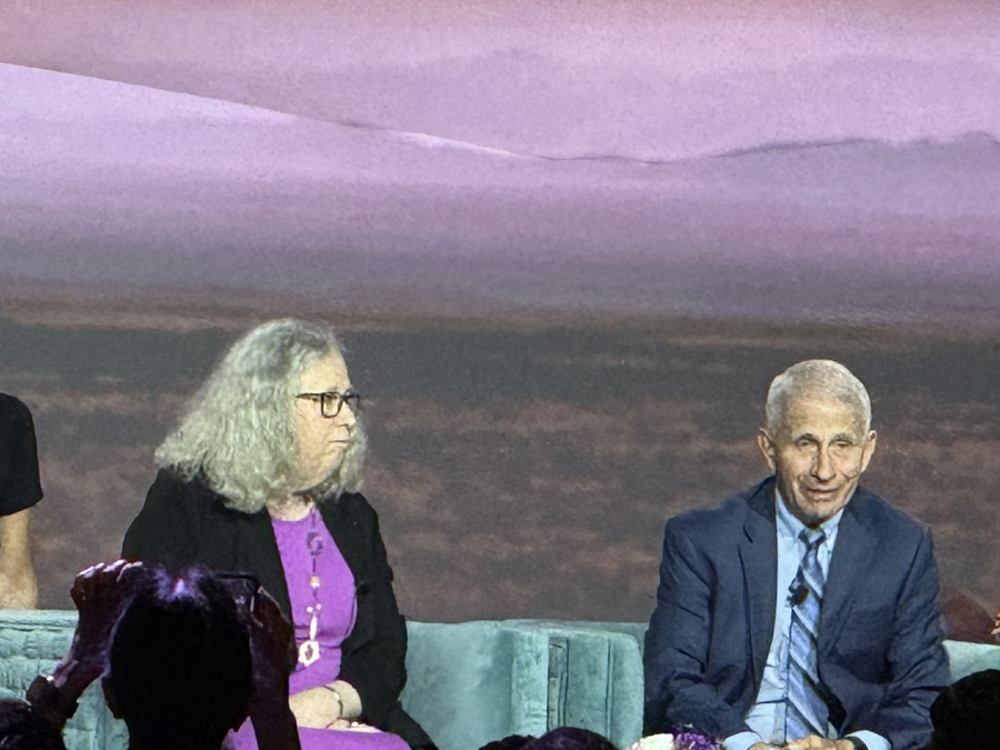Admiral Rachel Levine and Dr. Anthony Fauci.