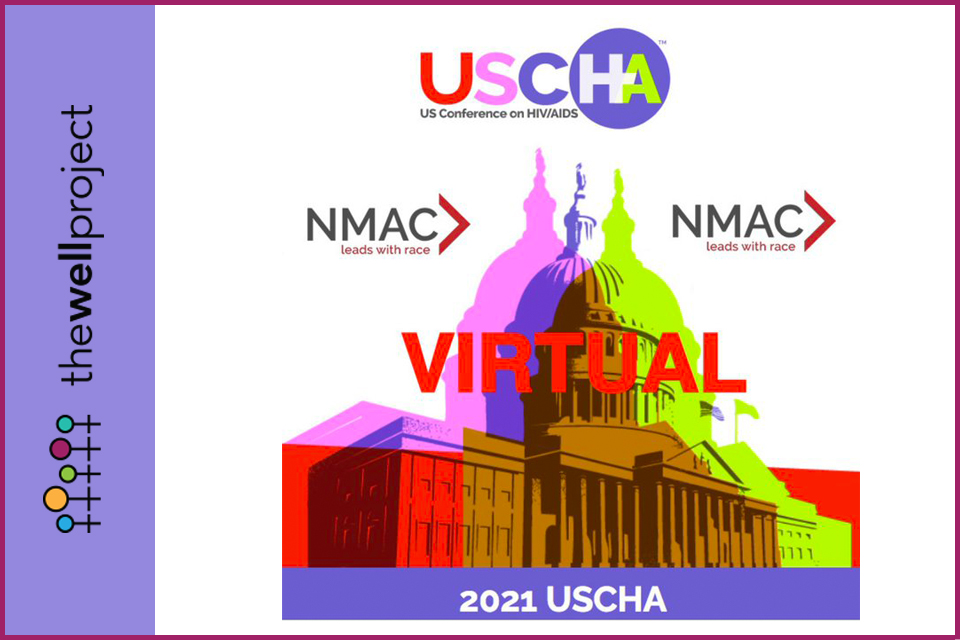 Poster combining USCHA 2021 logo and The Well Project logo.