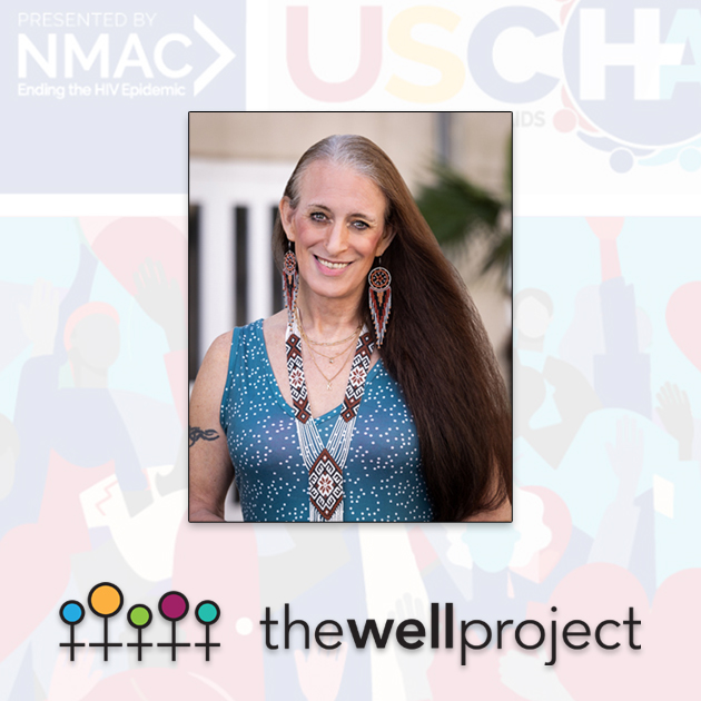 Headshot of Katie Willingham and logo for The Well Project on a background of artwork for USCHA 2026.