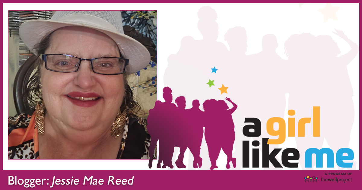 Blogger Jessie Mae Reed and logo for A Girl Like Me.