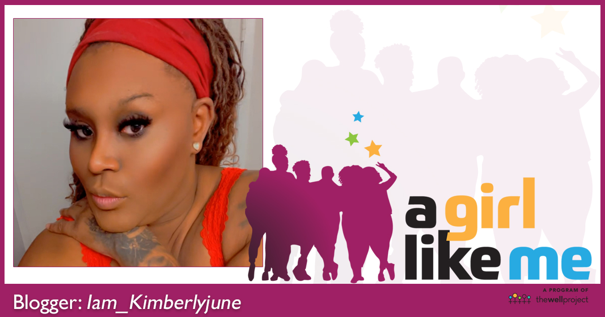 Blogger Kimberly June and logo for A Girl Like Me.