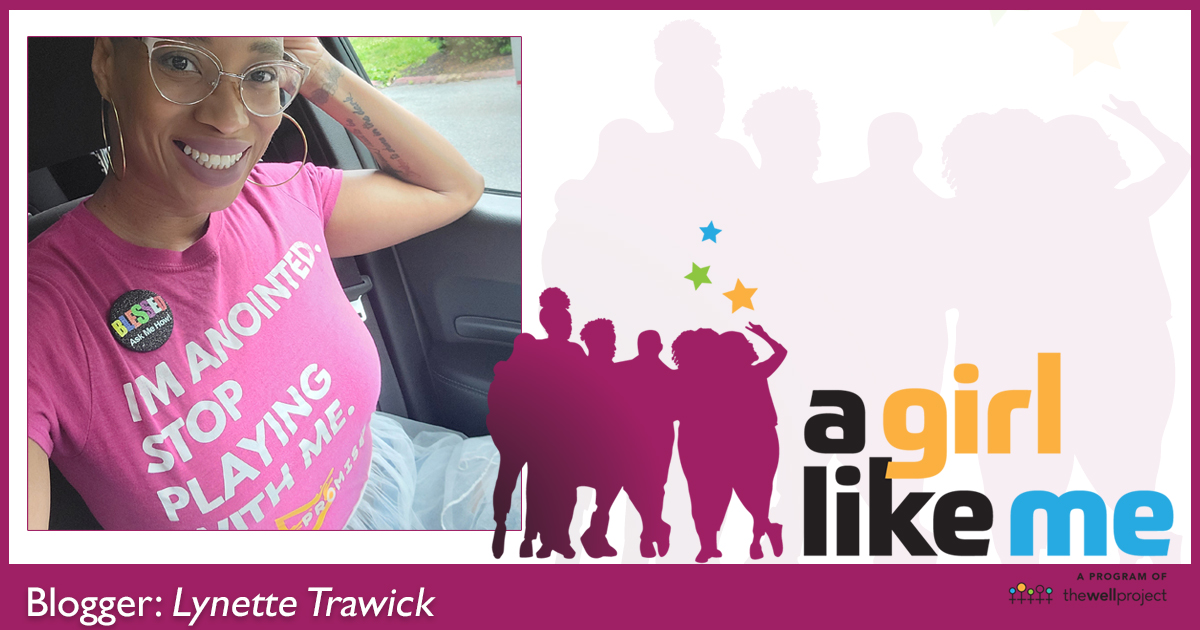 Blogger Lynette Trawick and logo for A Girl Like Me.