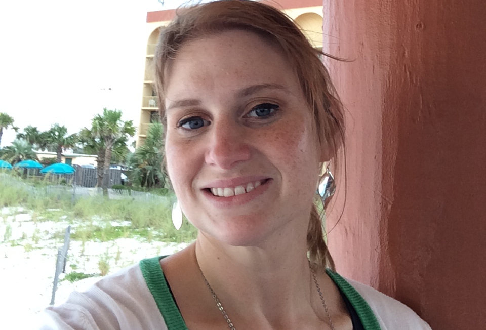 Kate Starr, smiling.