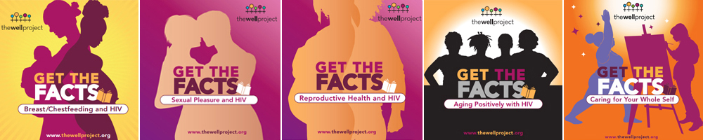 Collage of Get The Facts graphics.