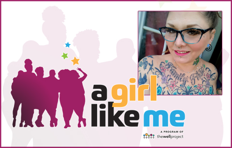 Blogger CupCake and logo for A Girl Like Me.