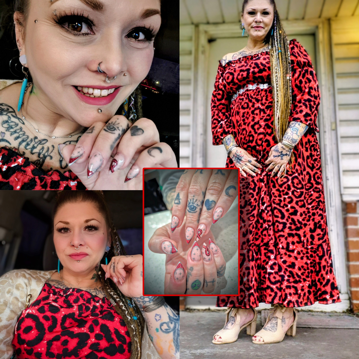 Collage of photo from A Girl Like Me blogger Cupcake80.