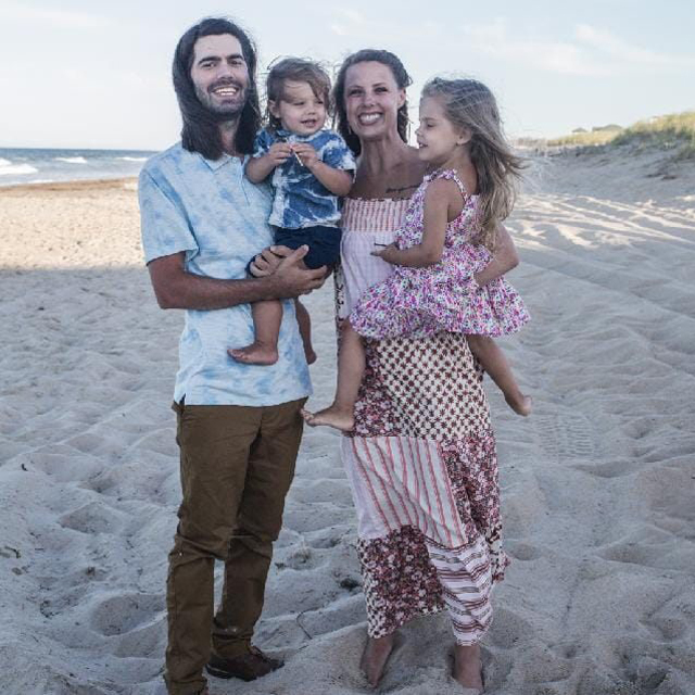 Heather O'Connor and her family.