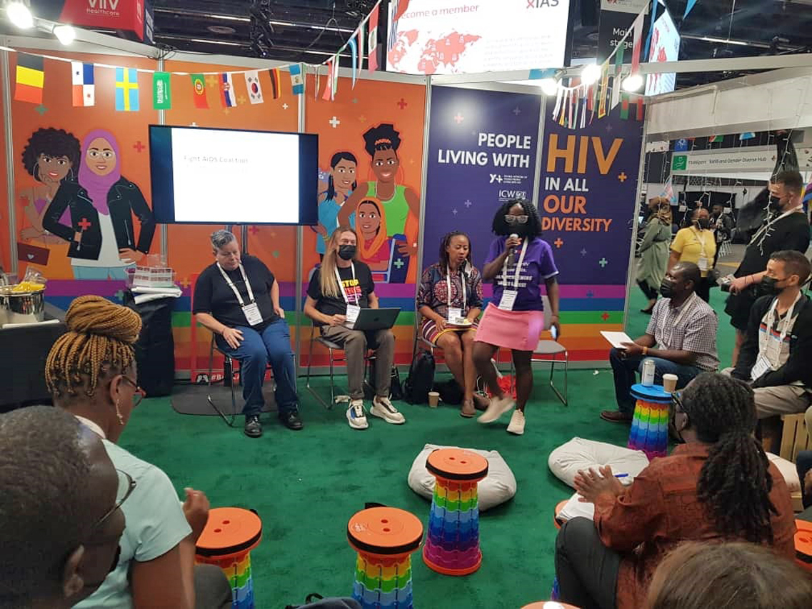 Global Village at AIDS 2022.