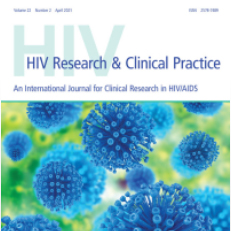 Cover of journal, HIV Research & Clinical Practice