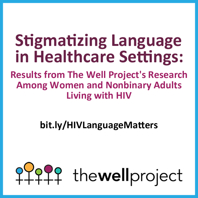 Title graphic for The Well Project language survey report.