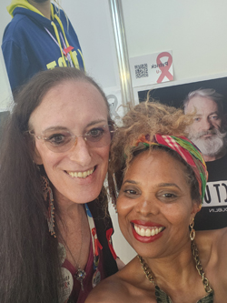 The Well Project CAB members and A Girl Like Me bloggers, Katie Willingham and Louise Vallace.