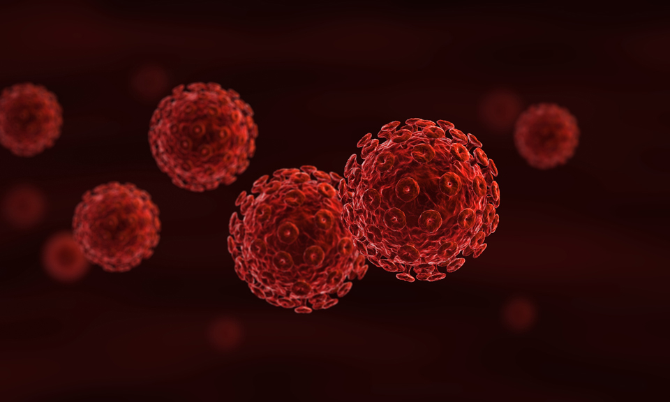 Representación de los virus de la inmunodeficiencia humana (VIH).