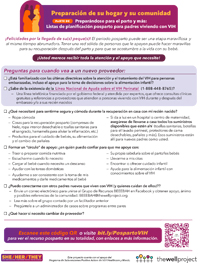 Preparación de su hogar y su comunidad: listas de verificación.