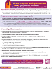 Visitas posparto a mis proveedores: listas de verificación.