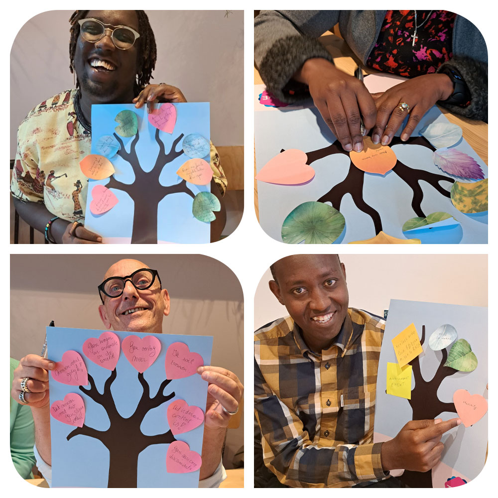 THRIVE participants and their dreamtrees.