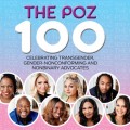 Cover of The Poz 100 with headshots of 8 transgender, gender-nonconforming and nonbinary advocates.
