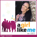 Blogger KatieAdsila and logo for A Girl Like Me.