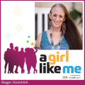 Blogger KatieAdsila and logo for A Girl Like Me.
