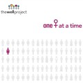 The Well Project 2012 Annual Report with words "One Woman at a Time".