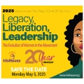 Flyer for Iris House's 2025 Women as the Face of AIDS Summit.