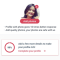 A Girl Like Me blogger Jyoti's dating app profile.