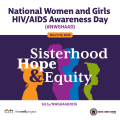 Graphic for National Women and Girls HIV/AIDS Awareness Day (#NWGHAAD)