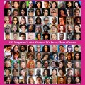 Go magazine cover with pictures of women in boxes for "100 Women We Love, Class Of 2020".