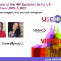 USCHA 2021 logo, The Well Project logo, and headshots of Katie Willingham and Bridgette Picou.