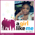 Blogger AhmazinAshley and logo for A Girl Like Me.
