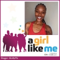 Blogger BoldlyMe and logo for A Girl Like Me.
