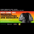 Flyer for HIV Cure 101 event.