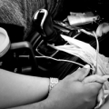 Hands entwined.