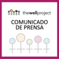 El logotipo de The Well Project y el lenguaje del comunicado de prensa.