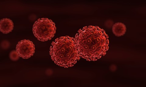 Representación de los virus de la inmunodeficiencia humana (VIH).