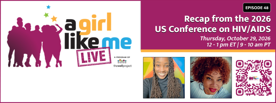 Flyer for A Girl Like Me LIVE with headshots of Ciarra "Ci Ci" Brown and Bridgette Picou and details for the event.