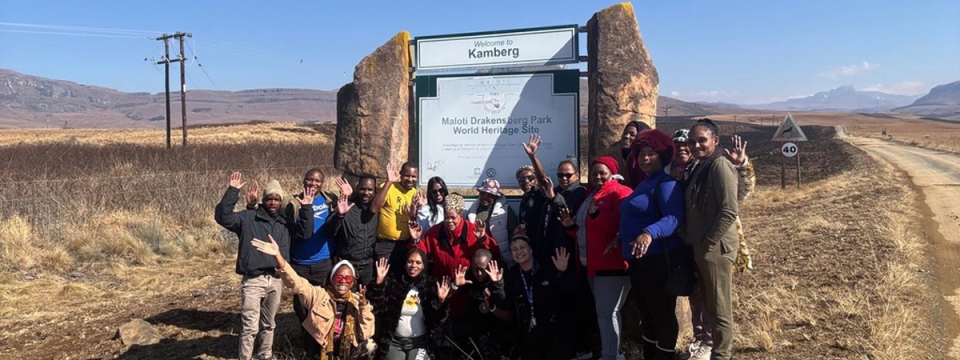 Group of women in South Africa.